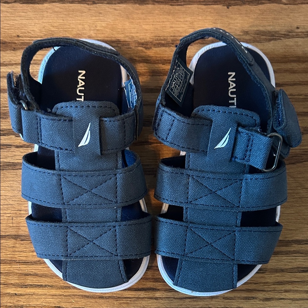 Nautica Blue Sandals - Boys Size 7